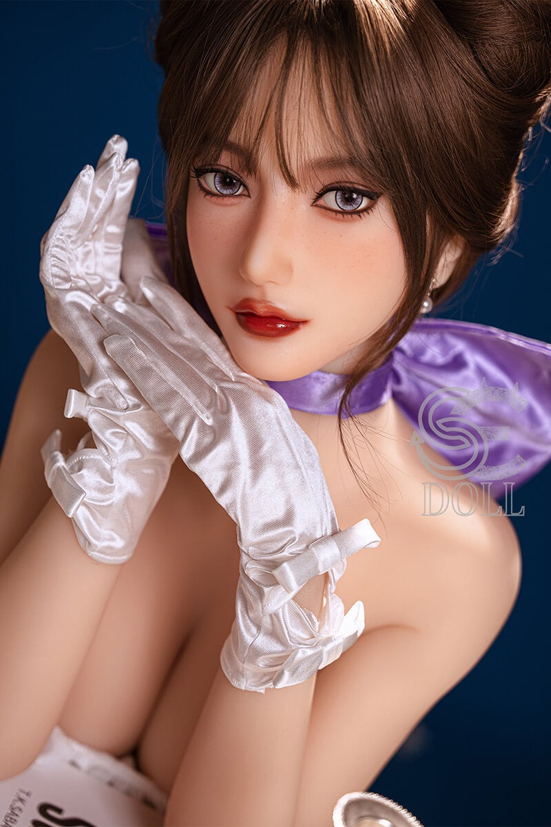 US In Stock - 161cm/5ft3 F-cup STPE Sex Doll SED303 Head 