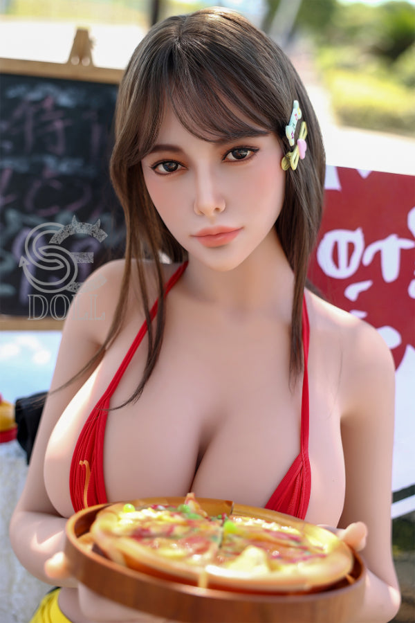 157cm/5ft2 H-cup Beautiful Realistic Sex Doll Head 