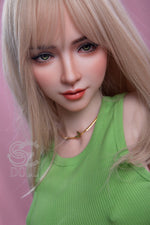 US In Stock - 161cm/5ft3 E-cup Full Silicone Sex Doll SES005 Head