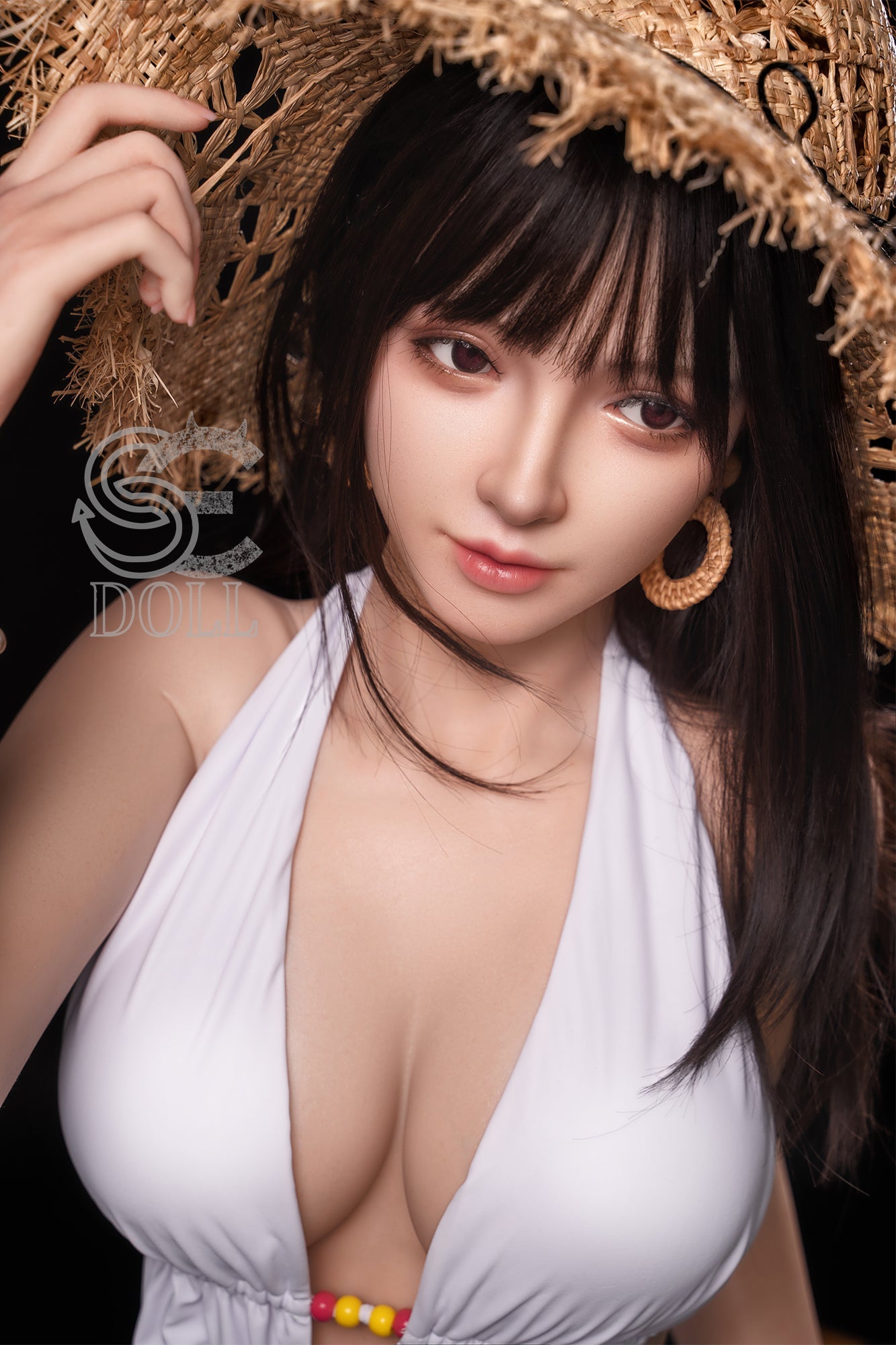 US In Stock - 165cm/5ft5 C-cup Full Silicone Sex Doll SES008 Head