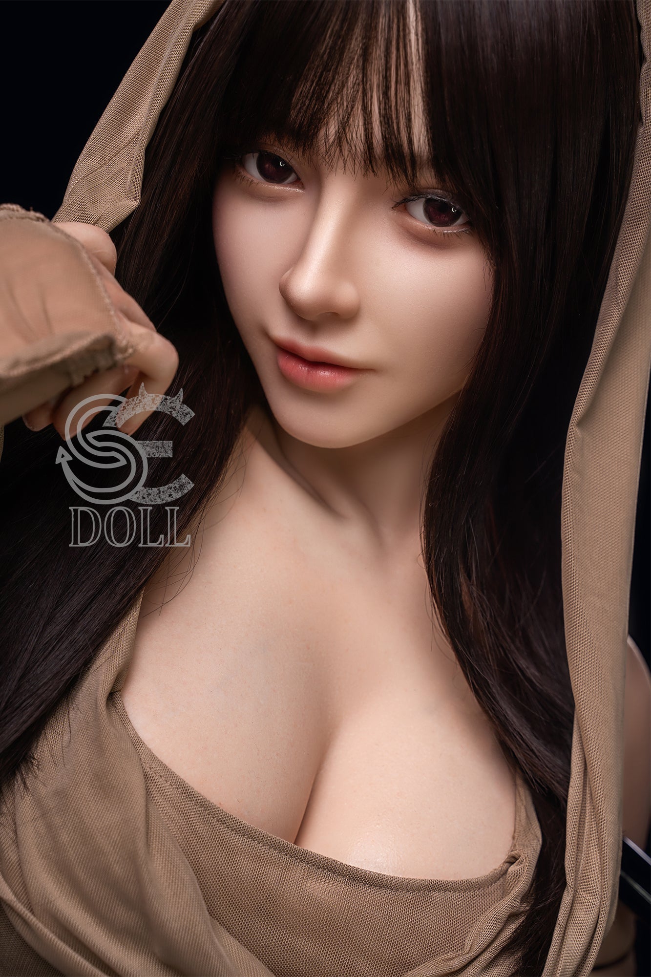 165cm/5ft5 C-cup Full Silicone Sex Doll SES008 Head