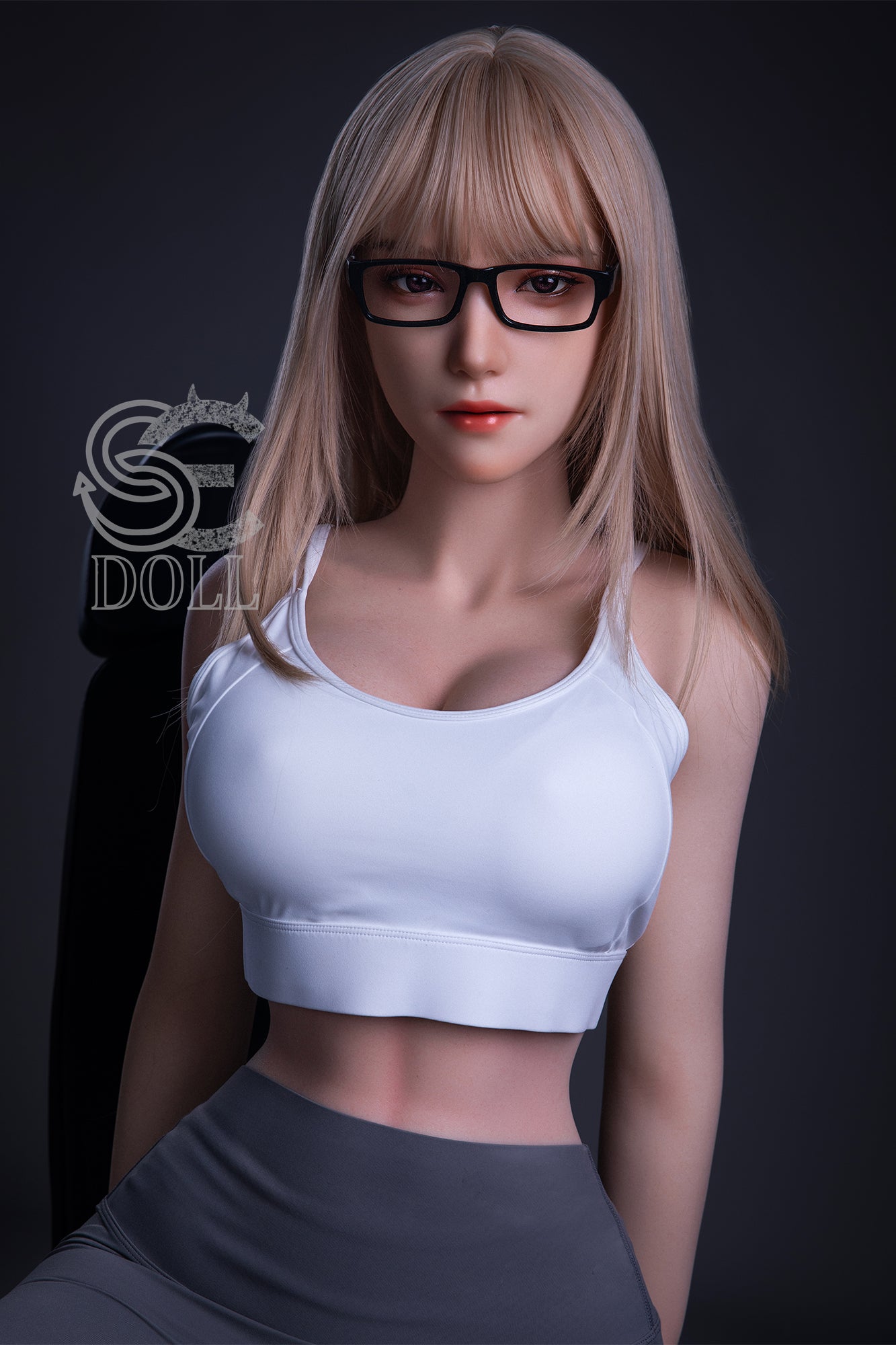 161cm/5ft3 E-cup Full Silicone Sex Doll SES011 Head