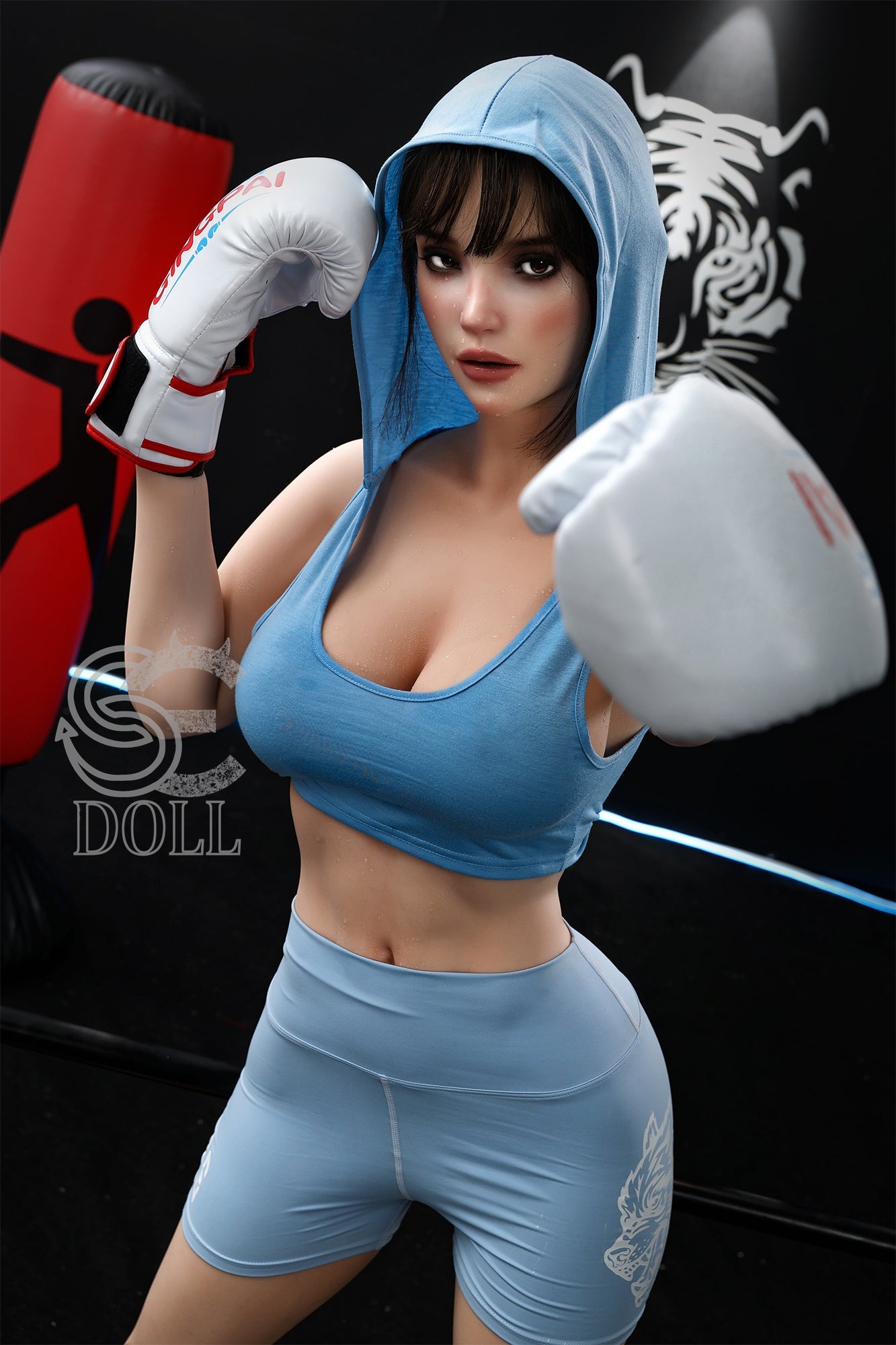 US In Stock - 167cm/5ft6 E-cup Full Silicone Sex Doll SES018 Head