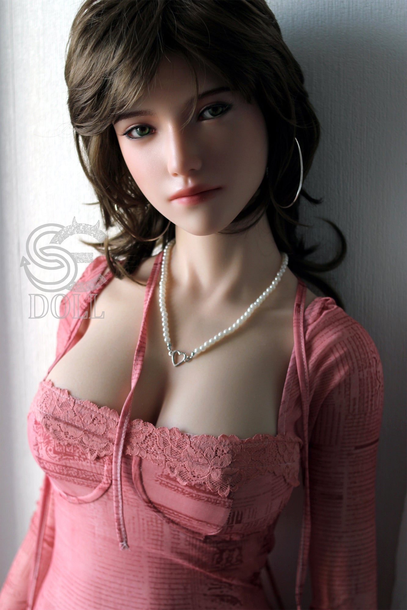 165cm/5ft5 C-cup Full Silicone Sex Doll SES022 Head