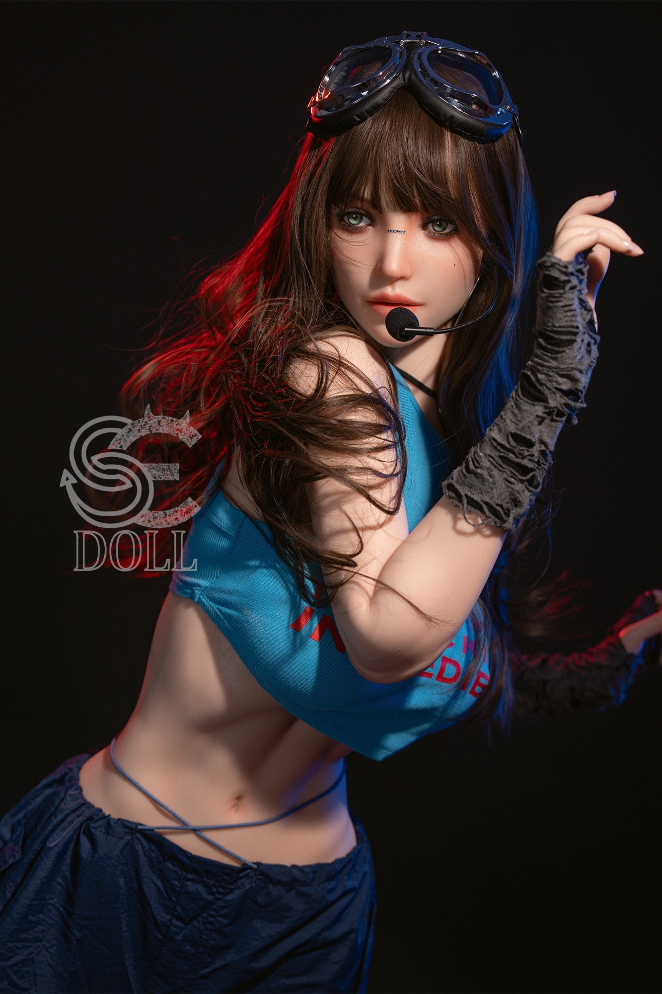 167cm/5ft6 E-cup Full Silicone Sex Doll SES025 Head