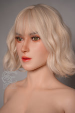 US In Stock - T165cm/5ft5 C-cup Real Skin Texture Silicone Sex Doll SES037 Head