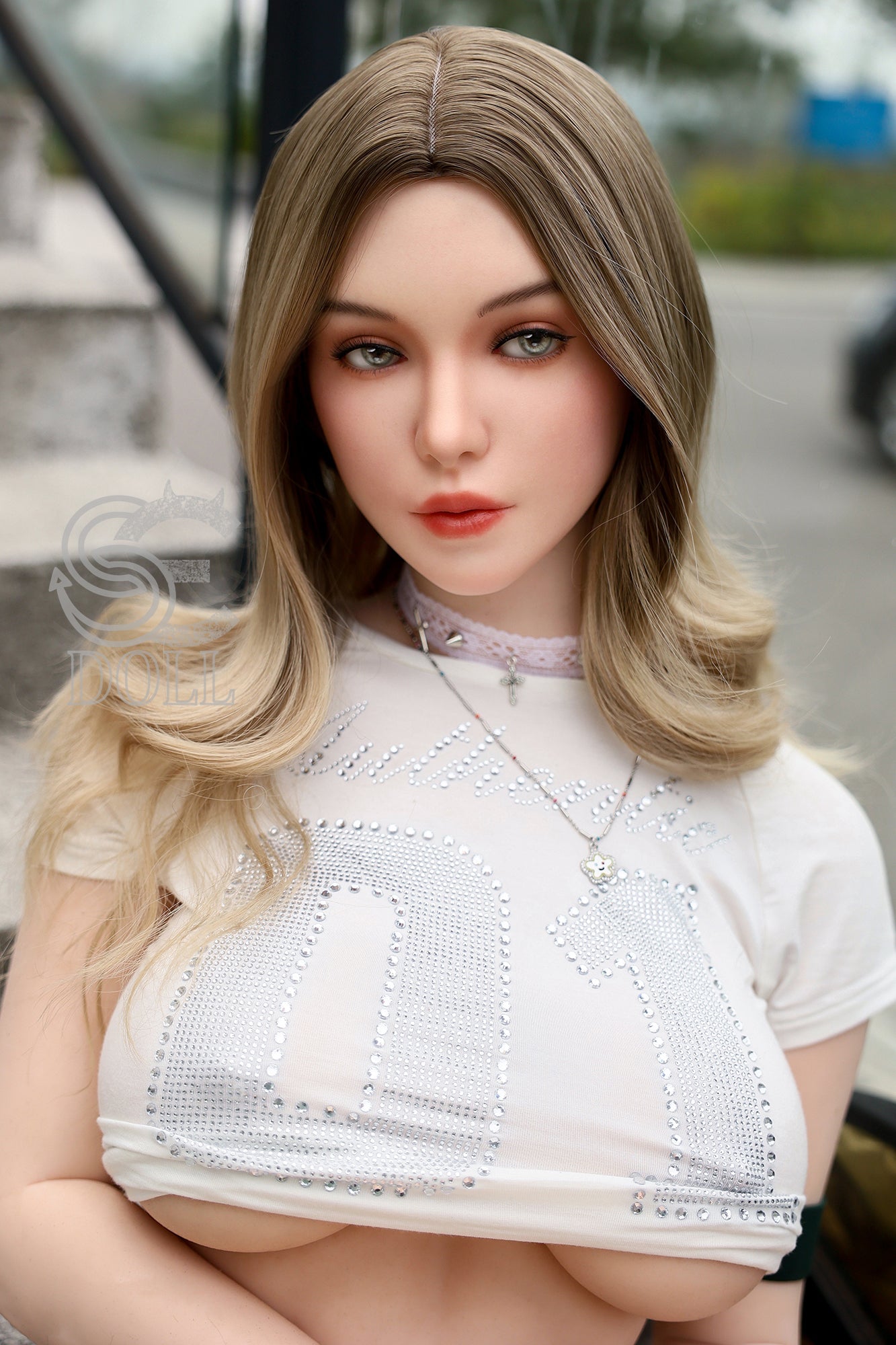 167cm/5ft6 E-cup Full Silicone Sex Doll SES038 Head