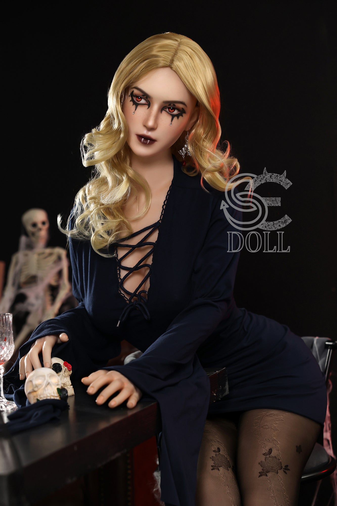 167cm/5ft6 E-cup Full Silicone Sex Doll SES039 Head