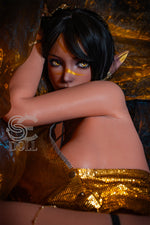 EU In Stock - 160cm/5ft3 C-cup Silicone Sex Doll SES062 Head