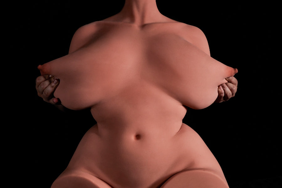 ??CLM Classic??Big Breast STPE Torso Sex Doll 