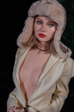 ❤️CLM Ultra❤️ 157cm/5ft2 Silicone Sex Doll SiQ157cm - Miko Cinnamon - BestDollForYou
