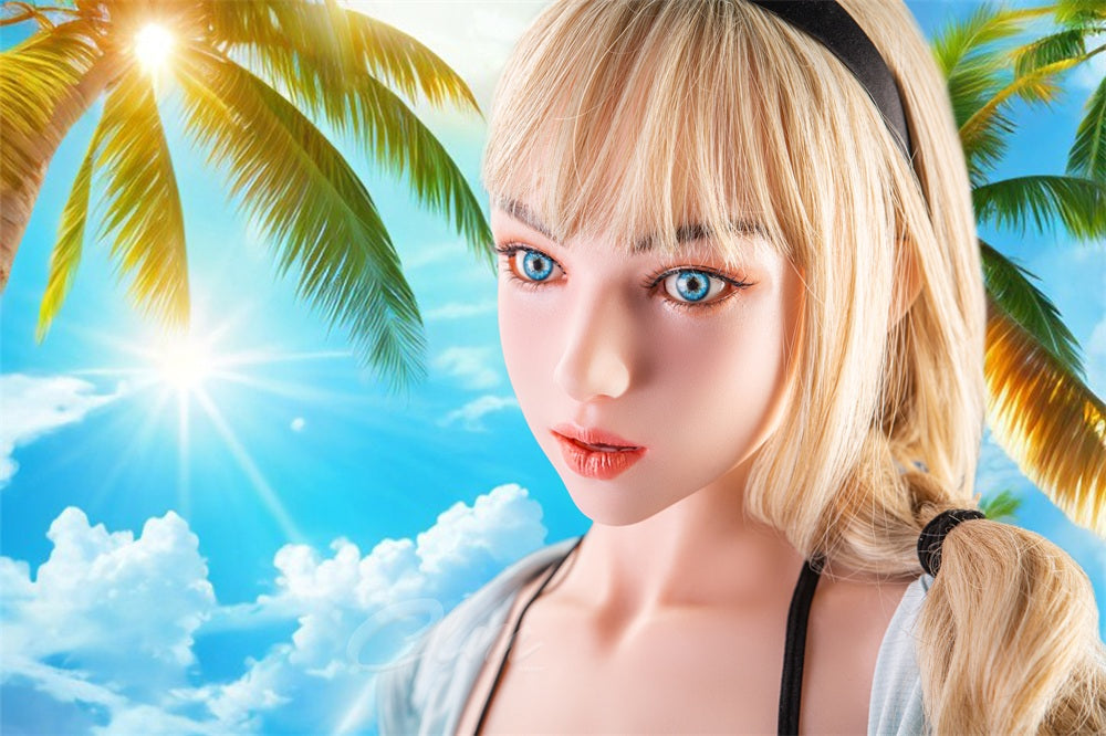 ❤️CLM Ultra❤️  157cm/5ft2 D-Cup Full Silicone Movable Jaw Sex Doll SiQ157cm - Gali - BestDollForYou