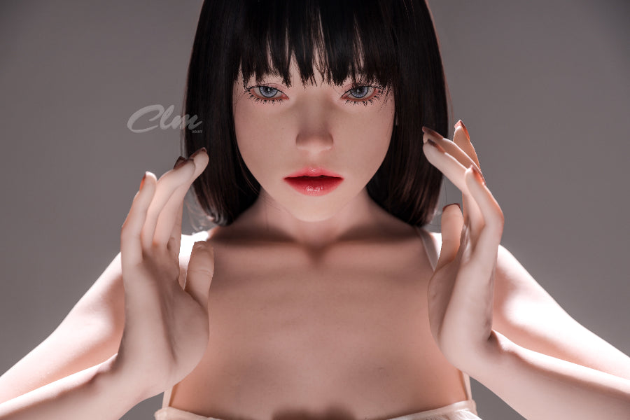 ❤️CLM Ultra❤️  157cm/5ft2 D-Cup Full Silicone Movable Jaw Sex Doll SiQ157 - Gimogi - BestDollForYou