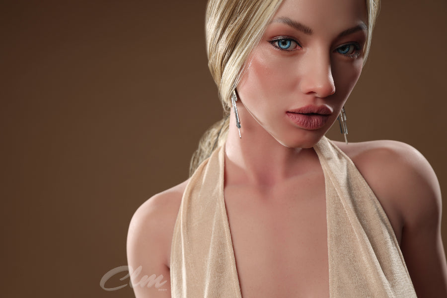 ❤️CLM Ultra❤️  157cm/5ft2 D-Cup Full Silicone Movable Jaw Sex Doll SiQ157 - Sola - BestDollForYou