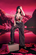 ❤️CLM Ultra❤️ 160cm/5ft3 Silicone Sex Doll SiW160 - Janice(Cinnamon) - BestDollForYou