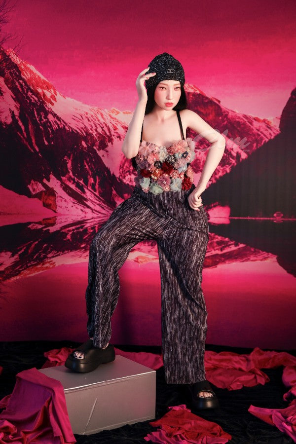 ❤️CLM Ultra❤️ 160cm/5ft3 Silicone Sex Doll SiW160 - Janice(Cinnamon) - BestDollForYou