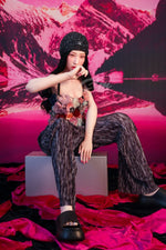 ❤️CLM Ultra❤️ 160cm/5ft3 Silicone Sex Doll SiW160 - Janice(Cinnamon) - BestDollForYou