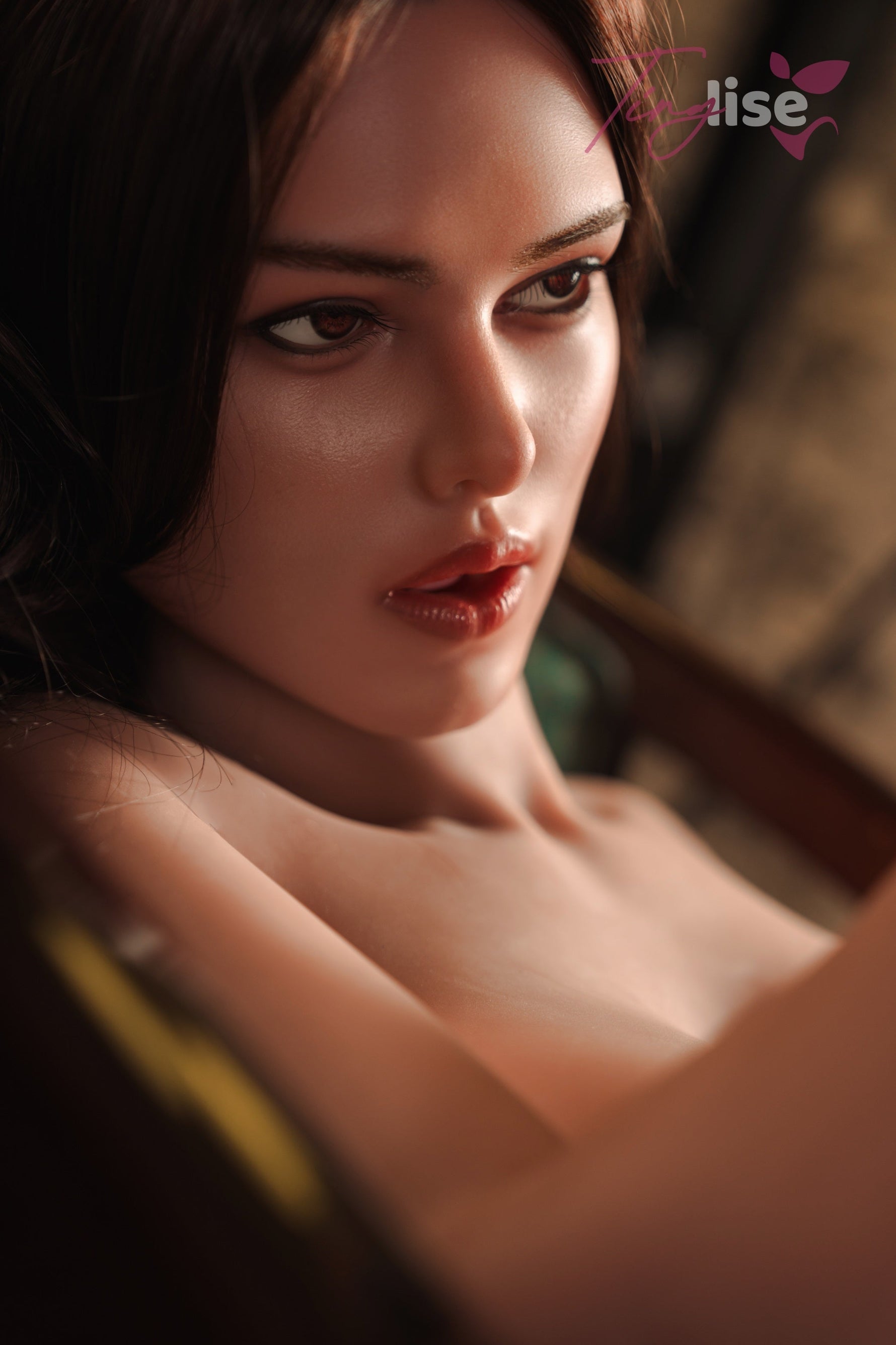 US In Stock - 166cm/5ft3 F-Cup Advanced 3-in-1 Robot Sex Doll - Raven Tinglise