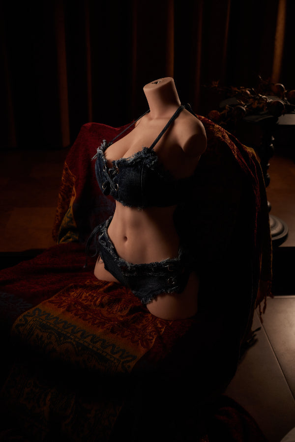☁️ CLM ULW ☁️ 60cm/1ft12 E-Cup Silicone Torso Sex Doll - 