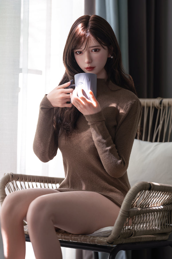168cm/5ft6 F-Cup Silicone Head Sex Doll - Una