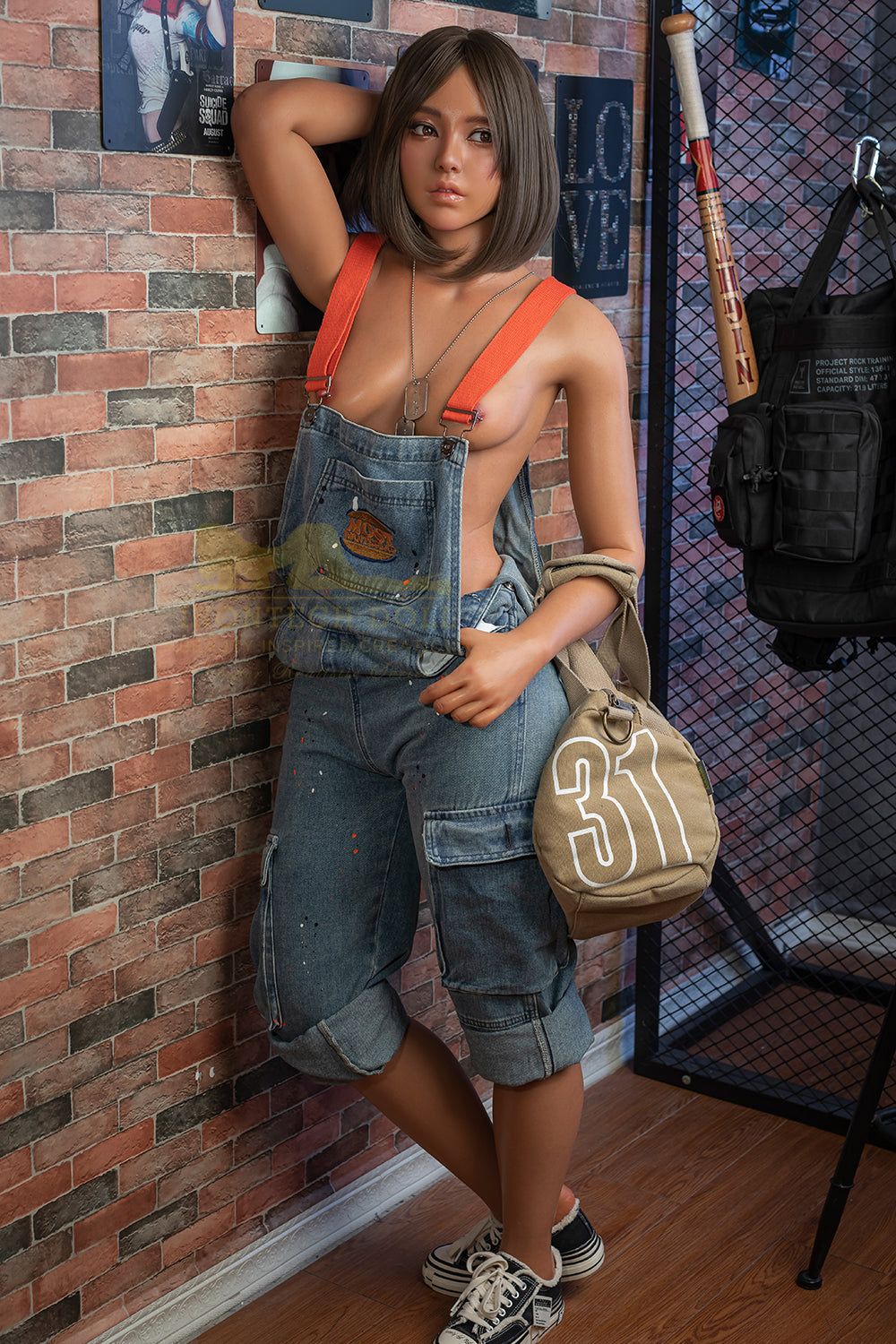 162cm/5ft4 A-Cup Small Tits Silicone Love Doll with S40 Head - Eileen - BestDollForYou