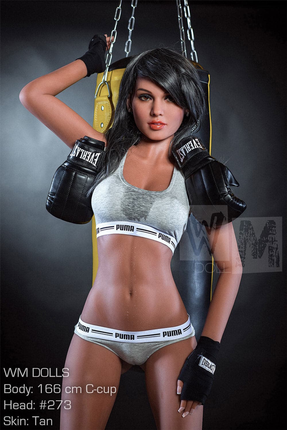 166cm/5ft5 C-Cup Toned Muscular Sex Doll with 