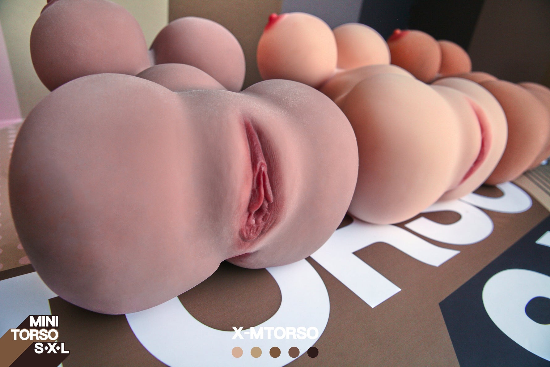 🔹CLM Classic🔹35cm/1ft2 X Mini TPE Torso Sex Toys - BestDollForYou