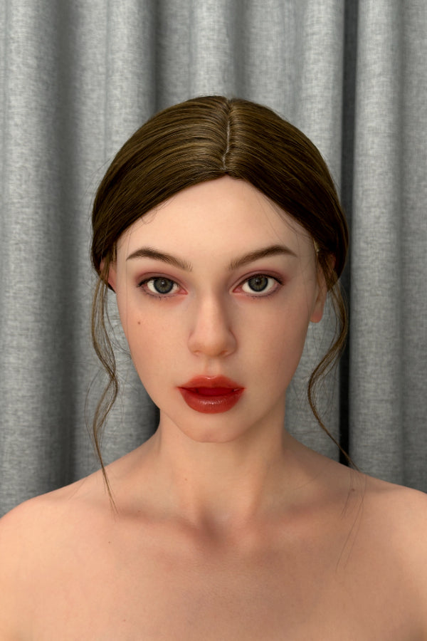 ZELEX Fusion Series | 168cm/5ft6 B-Cup All-In-One Silicone Sex Doll - ZFE05_1 Baifern (Movable Jaws Version) - BestDollForYou