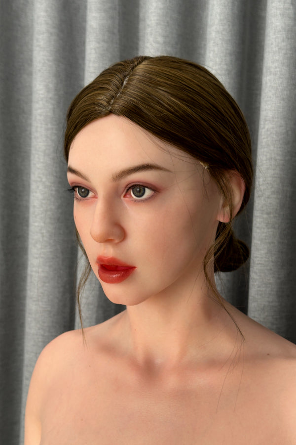 ZELEX Fusion Series | 168cm/5ft6 B-Cup All-In-One Silicone Sex Doll - ZFE05_1 Baifern (Movable Jaws Version) - BestDollForYou