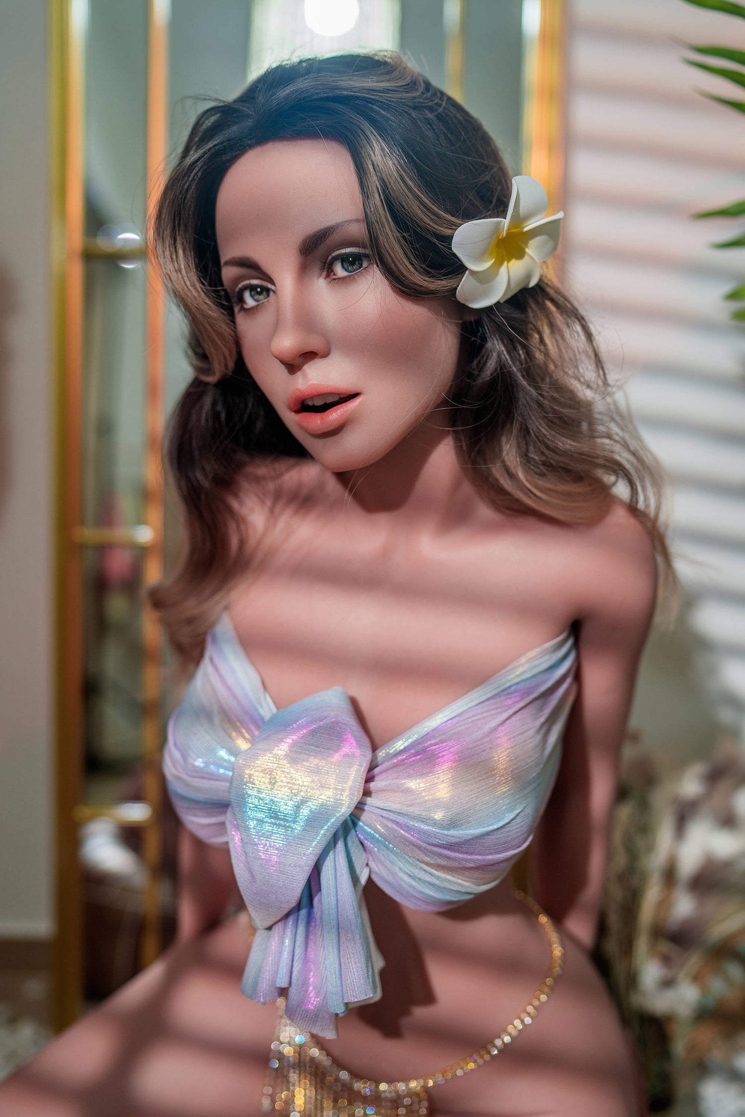 US In Stock - 163cm/5ft4 E-Cup Full Silicone Big Booty Sex Doll ZXE203_3 SLE 2.0 Tan