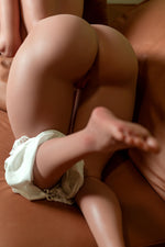 CA In Stock - 160cm/5ft2 J-cup Realistic Tan BBW Curvy Hair Implant Sex Doll SLE3.0-ZXE206_Z1 - BestDollForYou