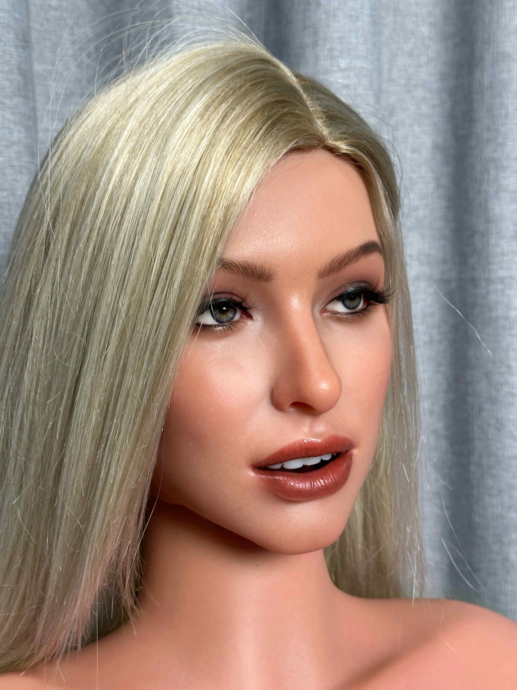 CA In Stock- 160cm/5ft2 J-cup Realistic Tan BBW Curvy Blonde Sex Doll SLE3.0-ZXE208_5 - BestDollForYou