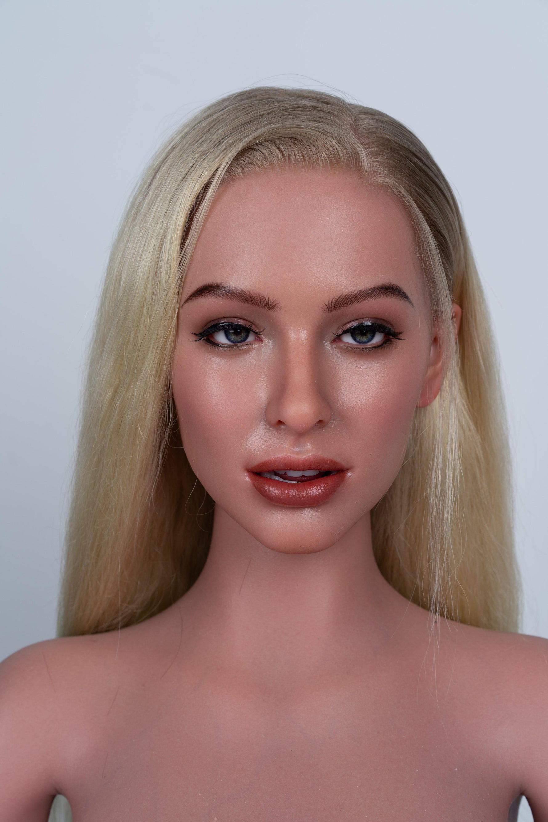 CA In Stock - 166cm/5ft4 K-cup Realistic Tan BBW Milf Hair Implant Sex Doll SLE3.0-ZXE208_Z1 - BestDollForYou