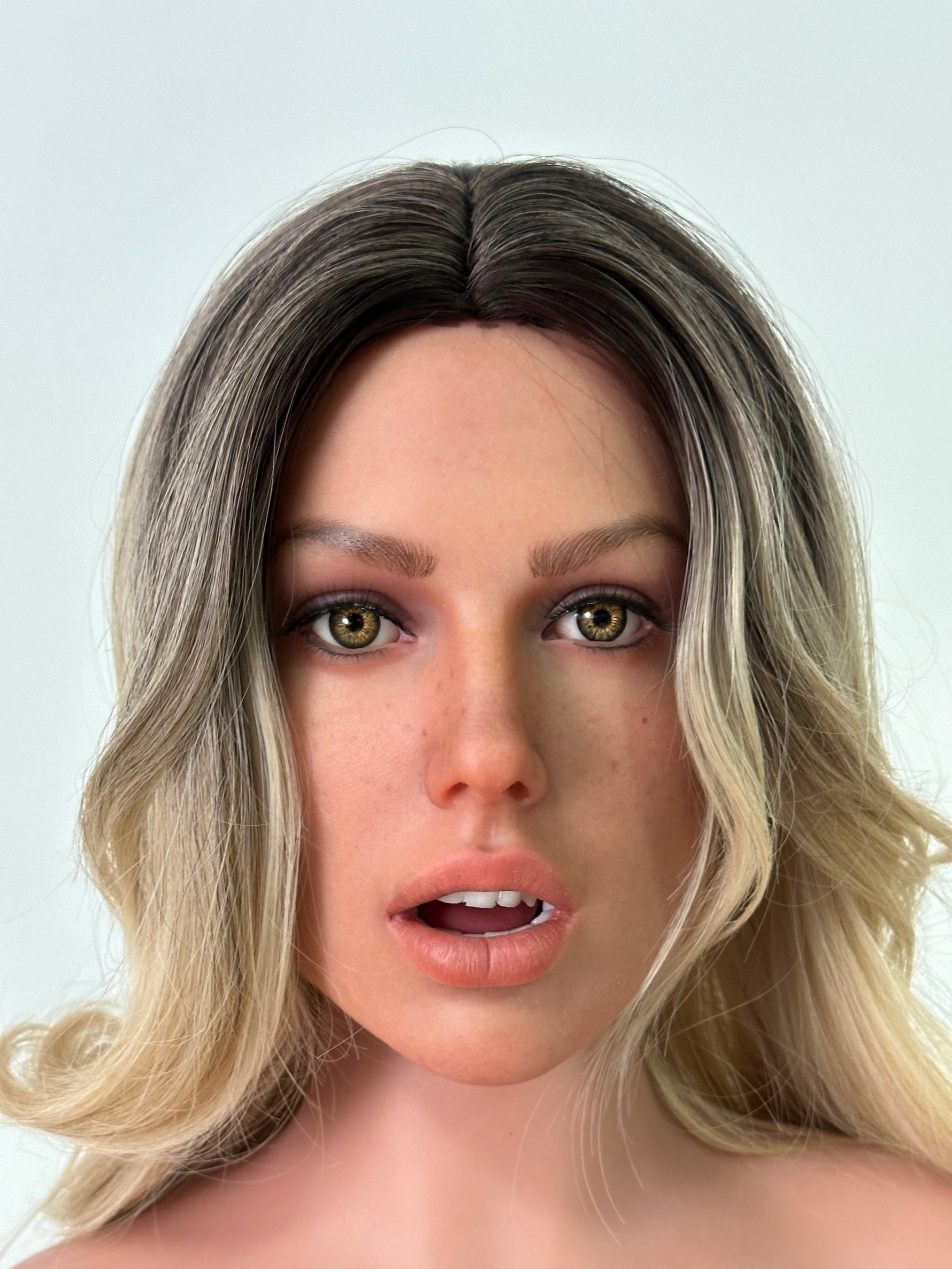 CA In Stock - 165cm/5ft4 D-cup Realistic Tan Skinny Milf Blonde Sex Doll SLE3.0-ZXE210_2 - BestDollForYou