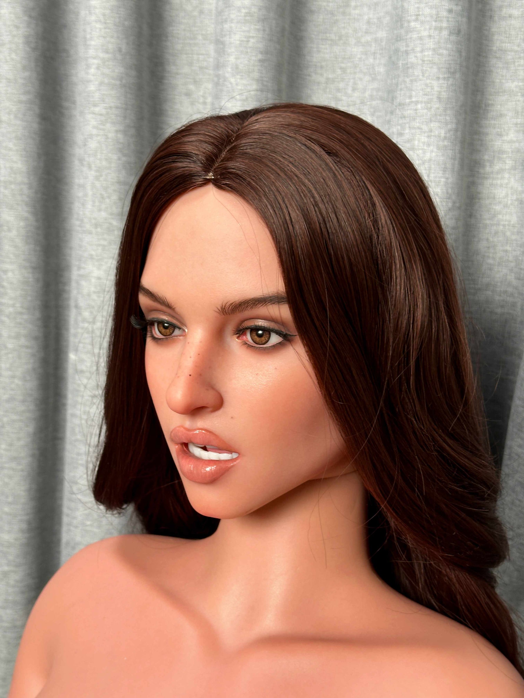 CA In Stock - 160cm/5ft2 J-cup Realistic Tan BBW Curvy Blonde Sex Doll SLE3.0-ZXE223_1 - BestDollForYou