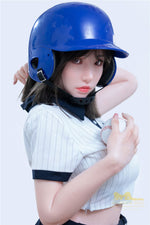 153cm/5ft F-Cup Big Breast Japanese Baseball Silicone Sex Doll - BestDollForYou