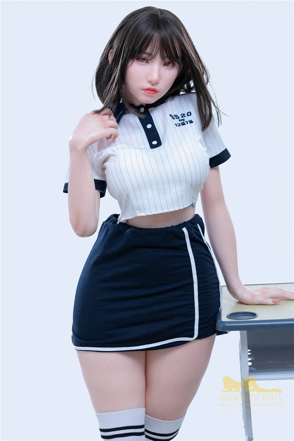 153cm/5ft F-Cup Big Breast Japanese Baseball Silicone Sex Doll - BestDollForYou