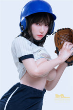 153cm/5ft F-Cup Big Breast Japanese Baseball Silicone Sex Doll - BestDollForYou