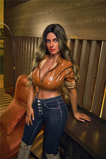 165cm/5ft5 G-cup Silicone Sex Doll – S17 Luna Dark tanned - BestDollForYou