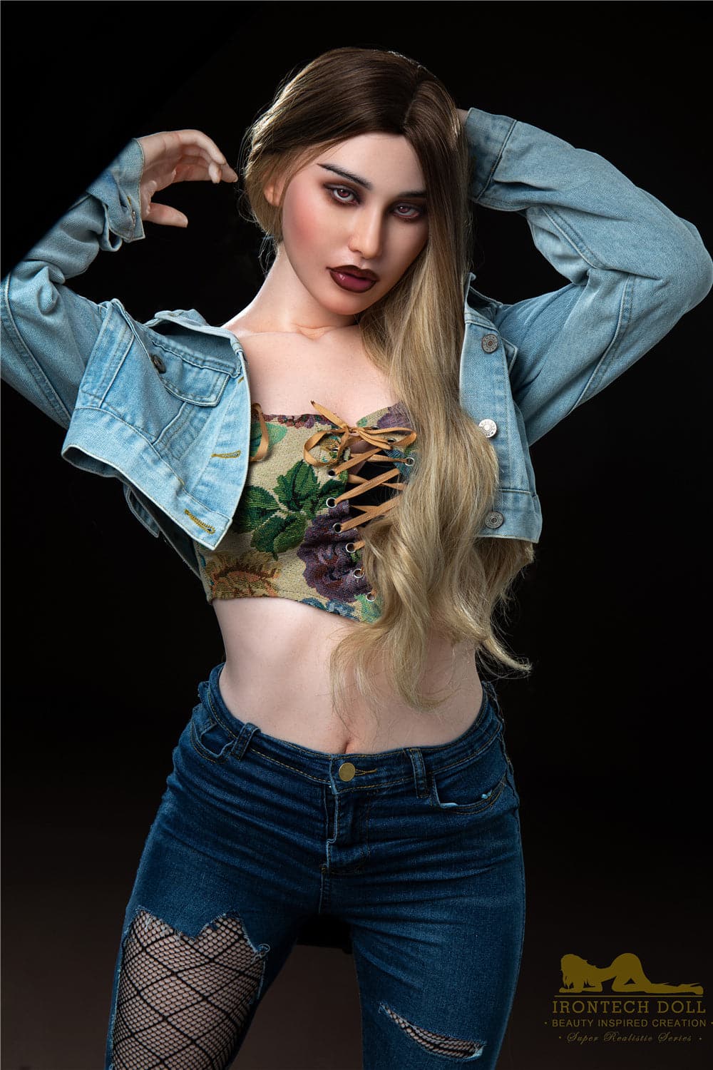 168cm/5ft6 B-Cup European Bubble Butt Silicone Sex Doll - Pearl S19 Natural Skin - BestDollForYou