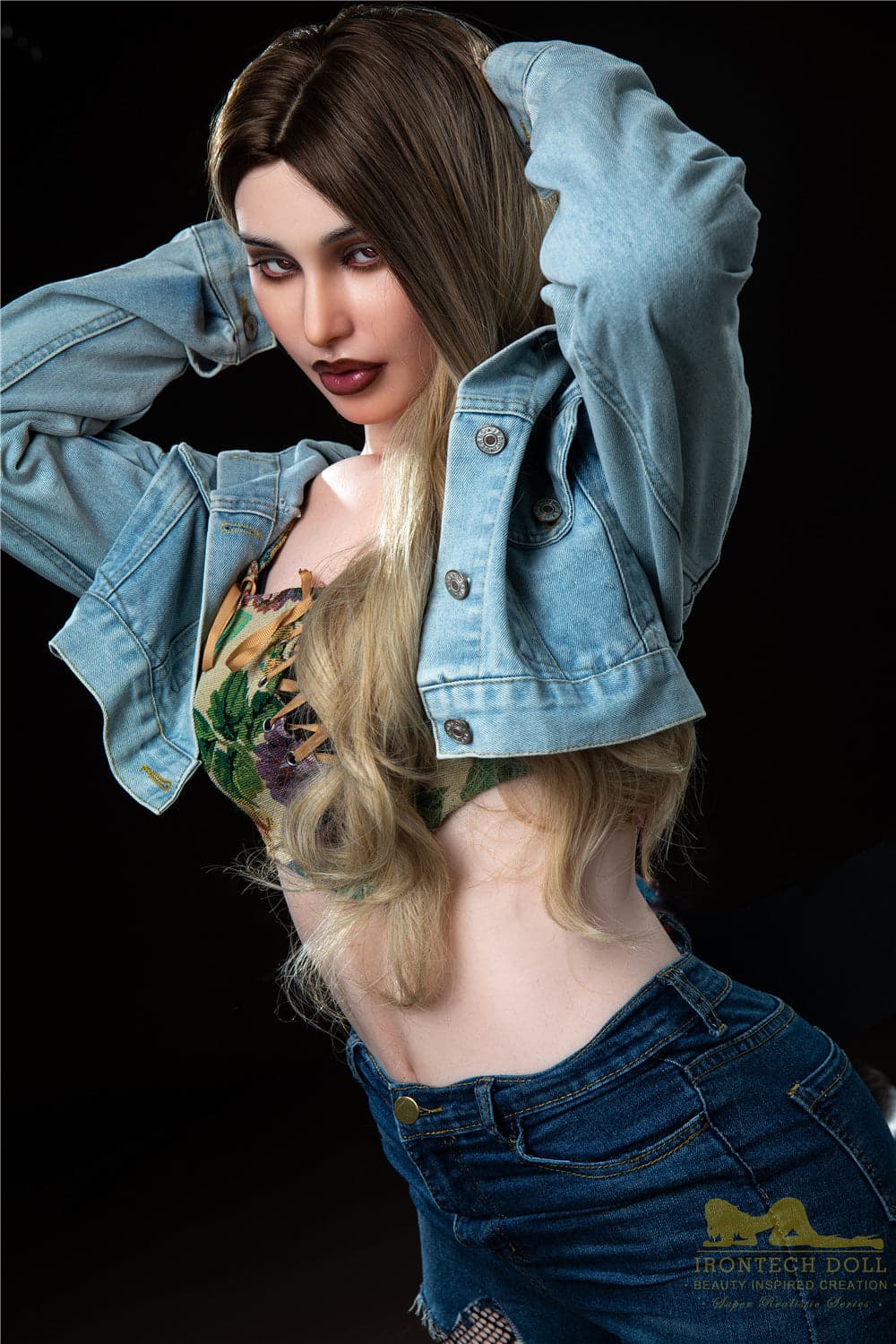 168cm/5ft6 B-Cup European Bubble Butt Silicone Sex Doll - Pearl S19 Natural Skin - BestDollForYou