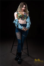 168cm/5ft6 B-Cup European Bubble Butt Silicone Sex Doll - Pearl S19 Natural Skin - BestDollForYou