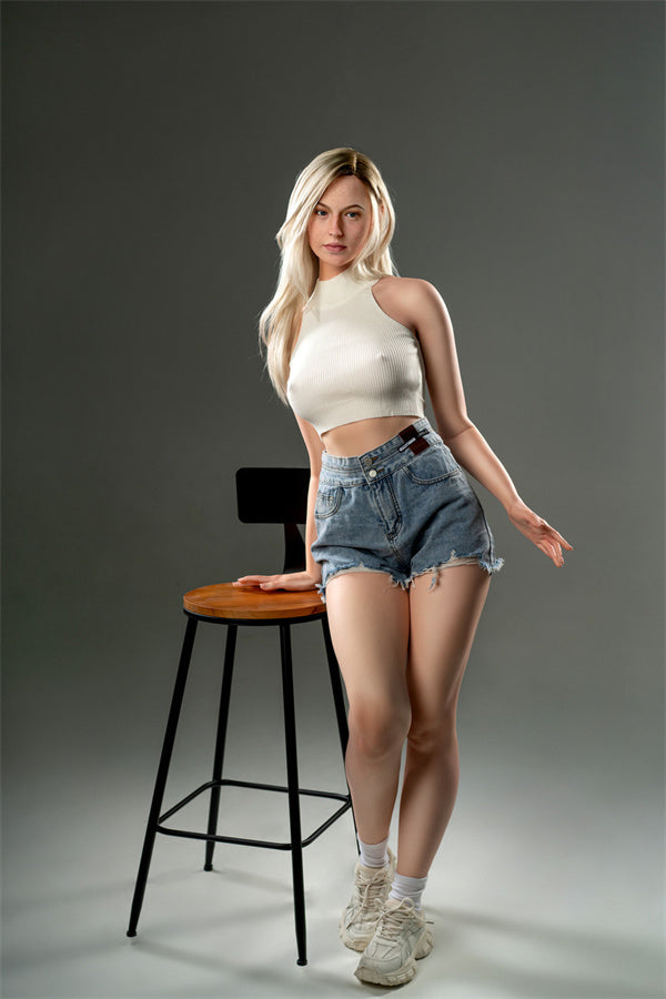 175cm/5ft9 E-Cup Super Real Silicone Sex Doll - GE98_1 Fair - BestDollForYou
