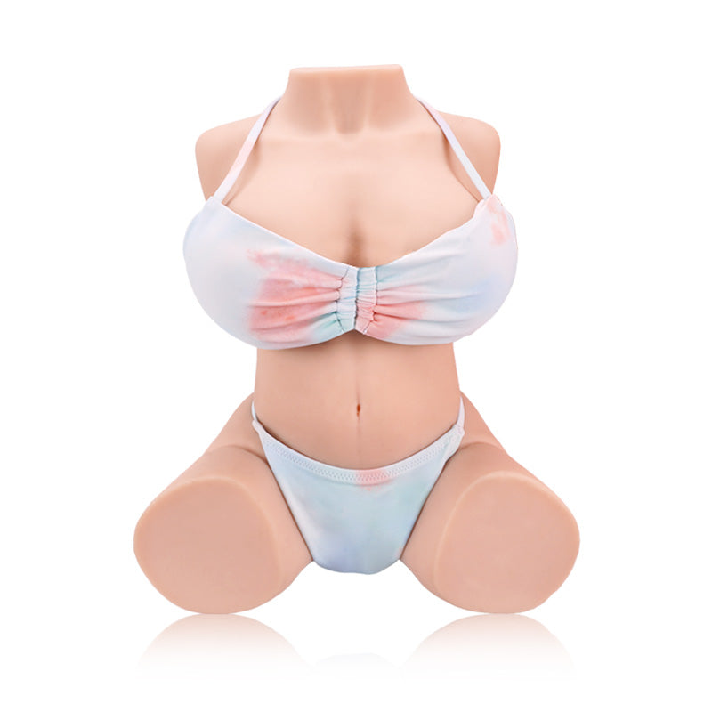 US In Stock 41cm/1ft4 14.3LB Half Body Sex doll - Scarlett